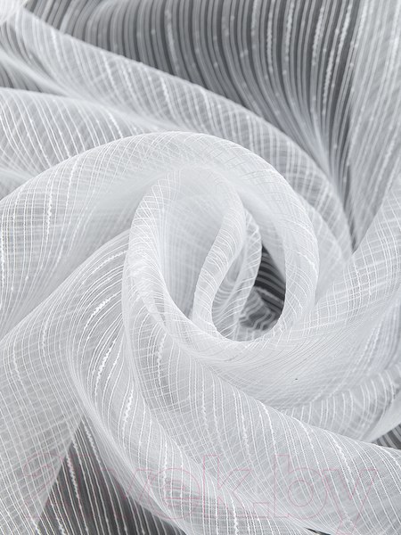 Изображение товара Гардина Amore Mio Органза Rain Organza-01 400x270 / 64888 (белый)