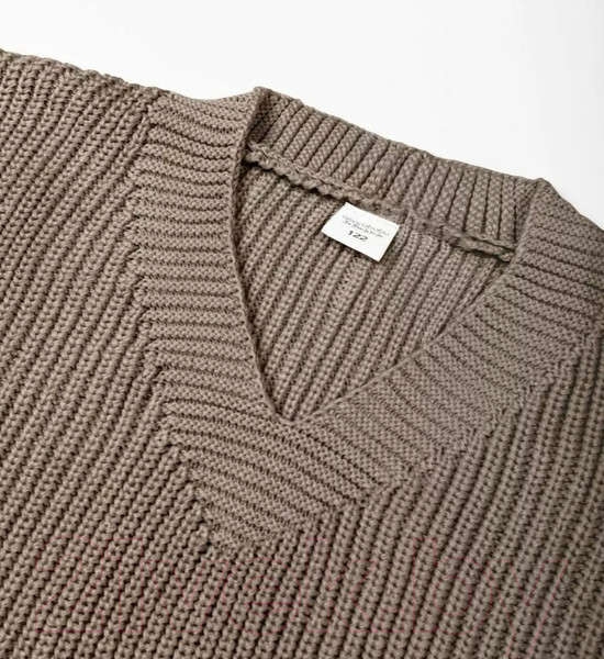 Изображение товара Жилет детский Amarobaby Knit / AB-OD21-KNIT10/03-128 (бежевый, р. 128)