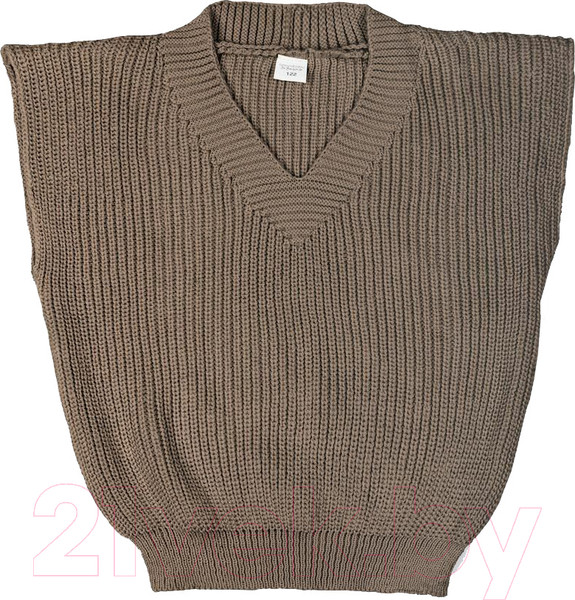 Изображение товара Жилет детский Amarobaby Knit / AB-OD21-KNIT10/03-134 (бежевый, р. 134)