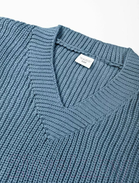 Изображение товара Жилет детский Amarobaby Knit / AB-OD21-KNIT10/19-122 (голубой, р. 122)