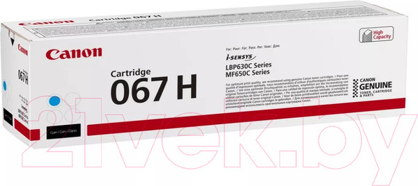 Изображение товара Картридж Canon 067H C (5105C002)