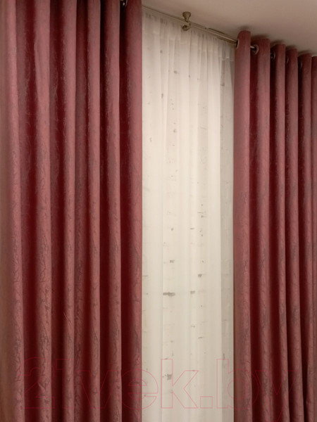 Изображение товара Штора Модный текстиль 06L1 / 112MTSOFT13 (250x150, розовый)