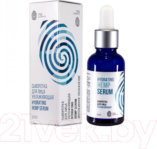 Изображение товара Сыворотка для лица 1753 Cosmetics Hydrating Hemp Serum Увлажняющая (30мл)