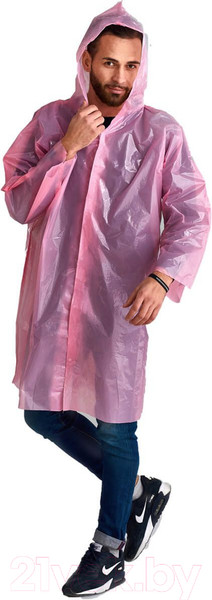 Изображение товара Дождевик Русский дождевик Люкс (розовый)