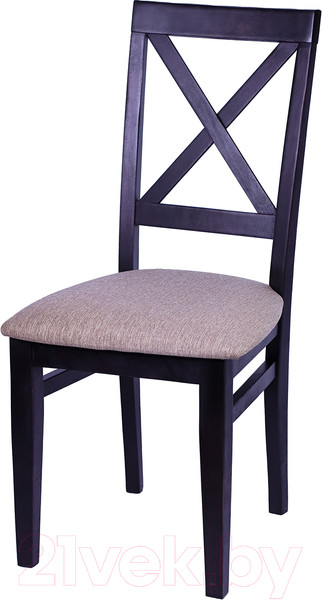 Изображение товара Стул Ельская мебельная фабрика МДК-63 / 20С 680-1 (венге/ролан коричневый)