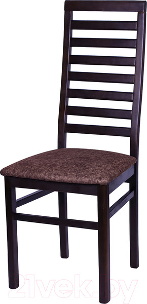 Изображение товара Стул Ельская мебельная фабрика МДК-82.2 / 15C 518 (венге/ролан коричневый)