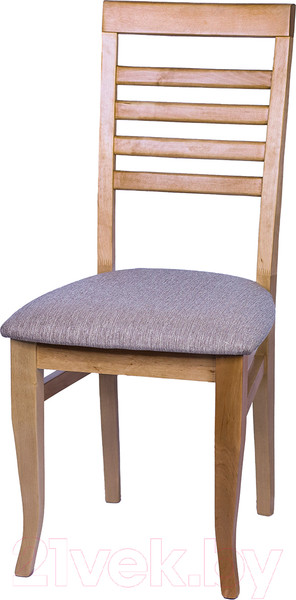 Изображение товара Стул Ельская мебельная фабрика МДК-93 / 15С 331 (береза Р43/ролан коричневый)
