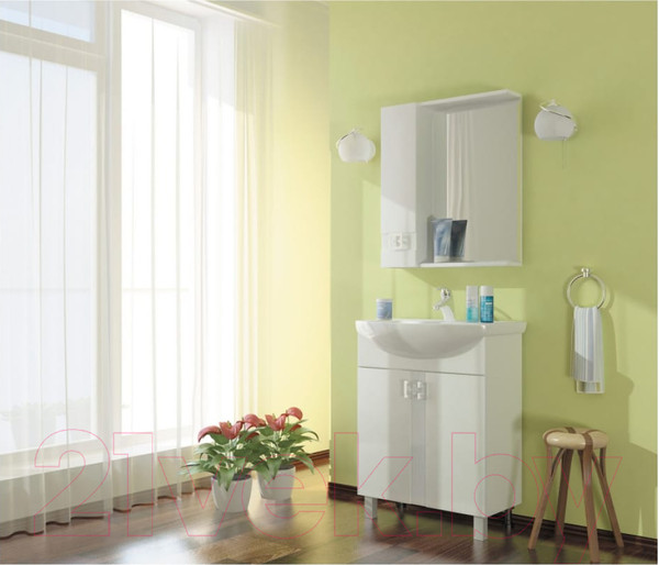 Изображение товара Тумба под умывальник Mixline Квадро 55 551699