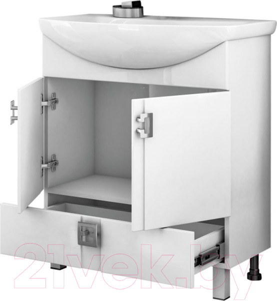 Изображение товара Тумба под умывальник Mixline Квадро-1 65 550493