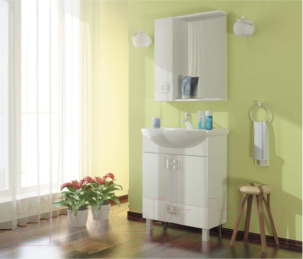 Изображение товара Тумба под умывальник Mixline Квадро-1 65 550493