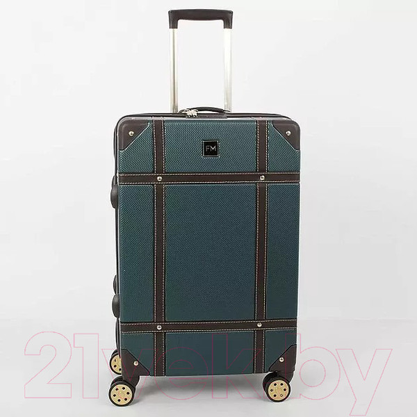 Изображение товара Чемодан на колесах Francesco Molinary 336-0193/3-24GRN (зеленый)