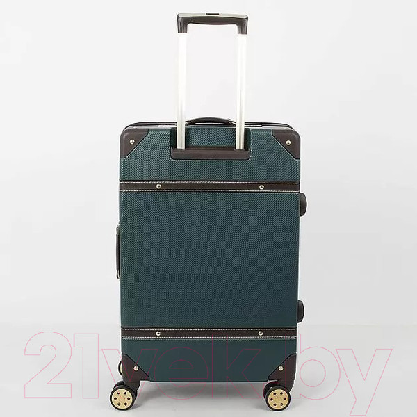 Изображение товара Чемодан на колесах Francesco Molinary 336-0193/3-24GRN (зеленый)