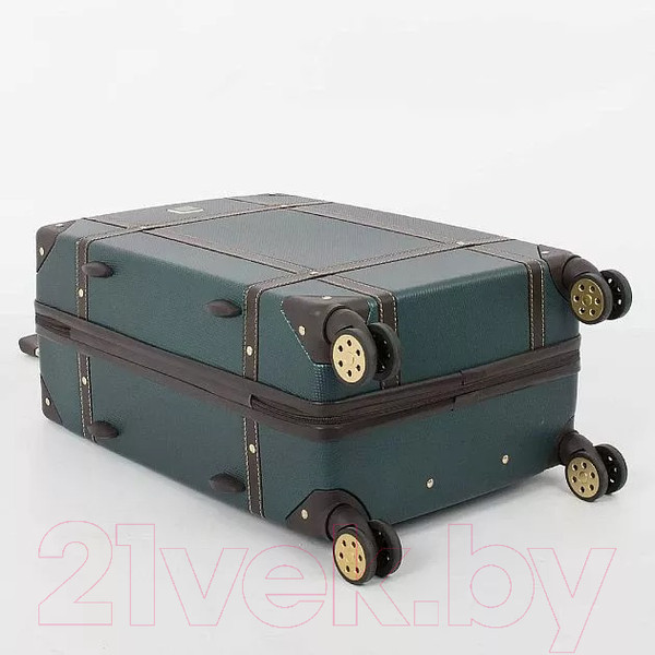 Изображение товара Чемодан на колесах Francesco Molinary 336-0193/3-24GRN (зеленый)