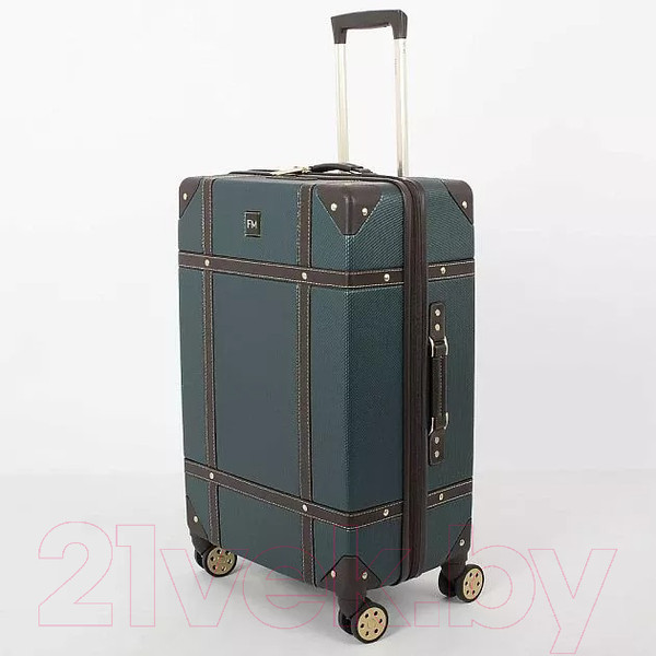 Изображение товара Чемодан на колесах Francesco Molinary 336-0193/3-24GRN (зеленый)
