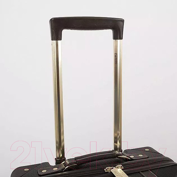 Изображение товара Чемодан на колесах Francesco Molinary 336-0193/3-28BLK (черный)