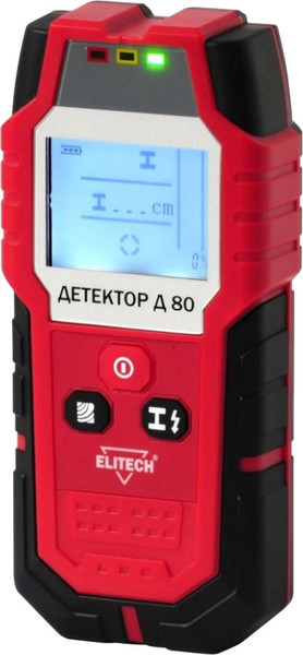 Изображение товара Детектор металла Elitech Д 80