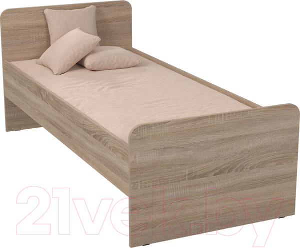 Изображение товара Односпальная кровать детская Seven Dreams Blossom Sd-106 (дуб сонома)