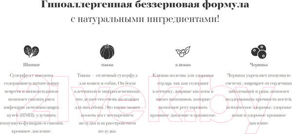 Изображение товара Сухой корм для кошек Ambrosia Grain Free для стерилизованных кошек, индейка, сельдь / U/ACST5 (5кг)