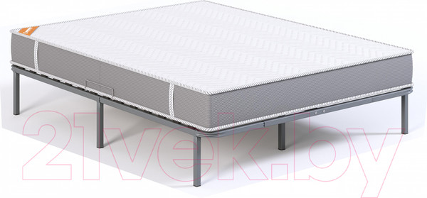 Изображение товара Двуспальная кровать Домаклево София 160x200 (серый)