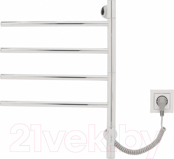 Изображение товара Полотенцесушитель электрический Gloss & Reiter E2.L.43x60.F4 (таймер)