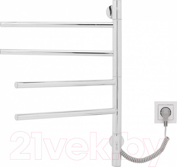 Изображение товара Полотенцесушитель электрический Gloss & Reiter E2.L.43x60.F4 (таймер)