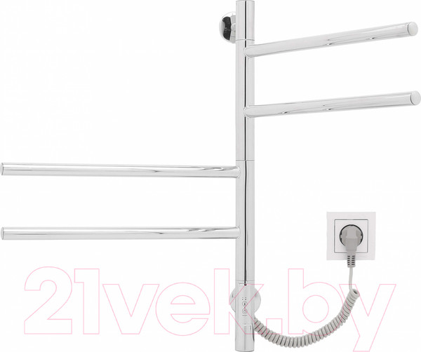 Изображение товара Полотенцесушитель электрический Gloss & Reiter E2.L.43x60.F4 (таймер)