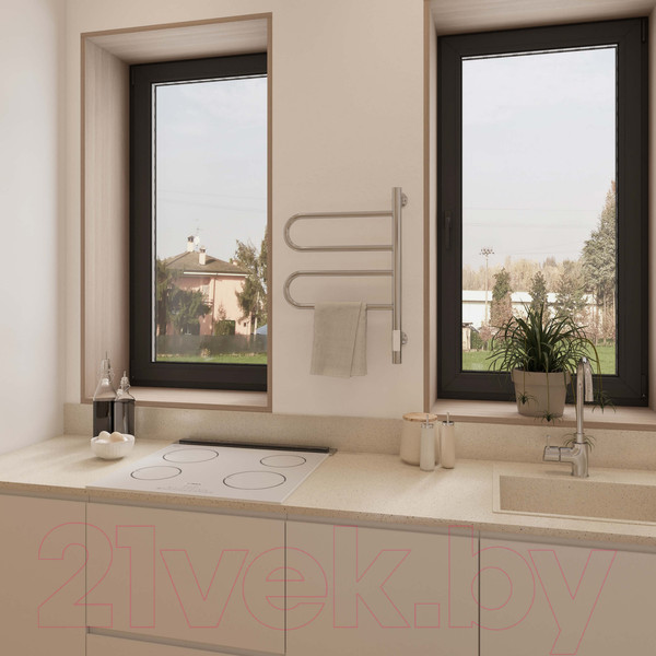 Изображение товара Полотенцесушитель электрический Gloss & Reiter E2.L.44x60.R2 (таймер)