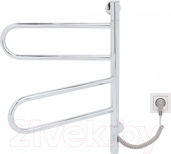 Изображение товара Полотенцесушитель электрический Gloss & Reiter E2.L.44x60.R2 (таймер)