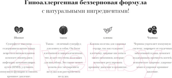 Изображение товара Сухой корм для кошек Ambrosia Grain Free для котят, индейка, курица / U/ACK1.5 (1.5кг)