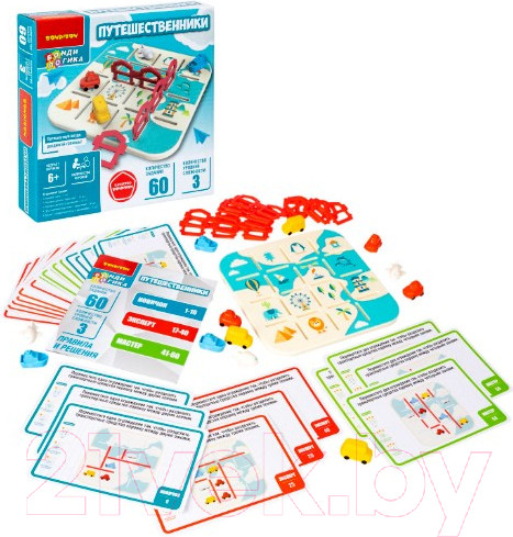 Изображение товара Развивающая игра Bondibon Путешественники / ВВ5863