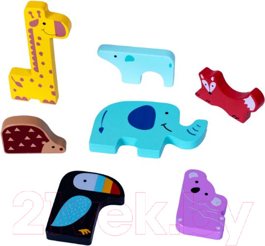 Изображение товара Развивающая игра Bondibon Животные / ВВ5383