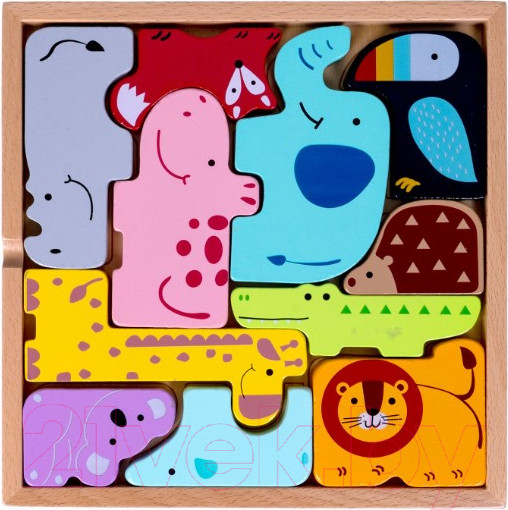 Изображение товара Развивающая игра Bondibon Животные / ВВ5383