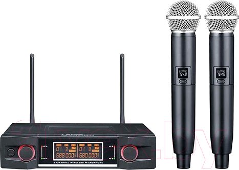 Радиосистема микрофонная LAudio LS-P3-2M
