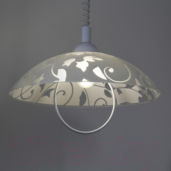 Изображение товара Потолочный светильник Элетех Эрика 360 НСБ 72-60 М52 / 1005251497 (матовый белый)