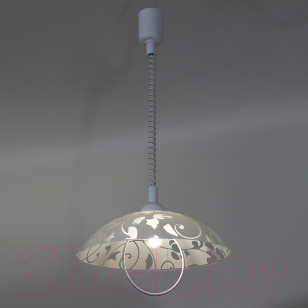 Изображение товара Потолочный светильник Элетех Эрика 360 НСБ 72-60 М52 / 1005251497 (матовый белый)