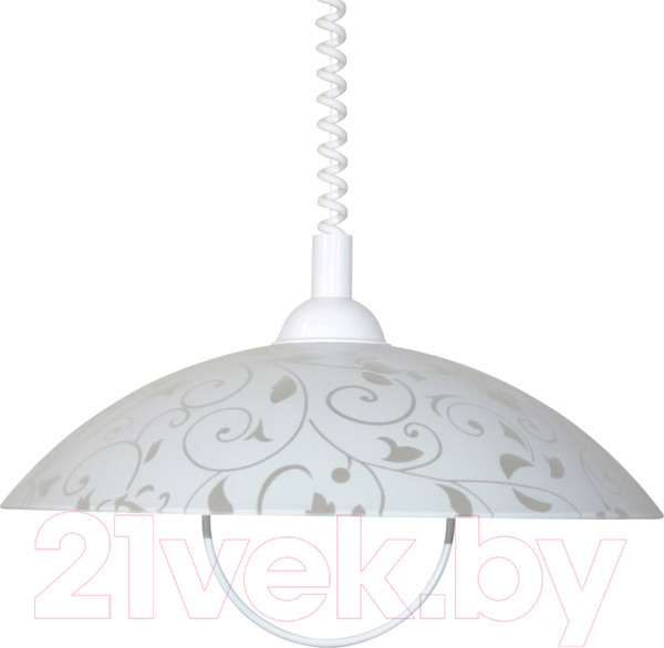 Изображение товара Потолочный светильник Элетех Эрика 410 НСБ 72-60 М52 / 1005159637 (матовый белый)