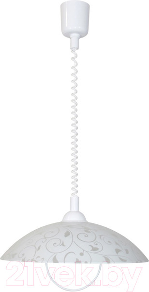 Изображение товара Потолочный светильник Элетех Эрика 410 НСБ 72-60 М52 / 1005159637 (матовый белый)