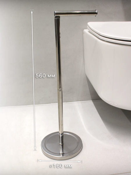 Изображение товара Стойка для туалетной бумаги Caspian 90008