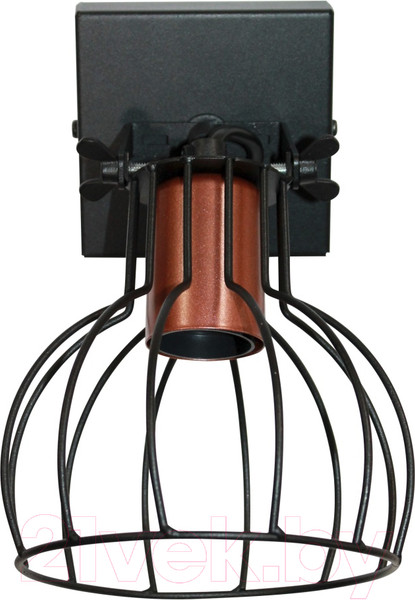 Изображение товара Бра Элетех Эстель 511 НББ 01-60-160 Е27 / 1005404799 (черный муар/медь)