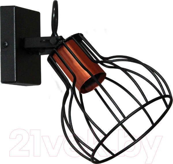 Изображение товара Бра Элетех Эстель 511 НББ 01-60-160 Е27 / 1005404799 (черный муар/медь)