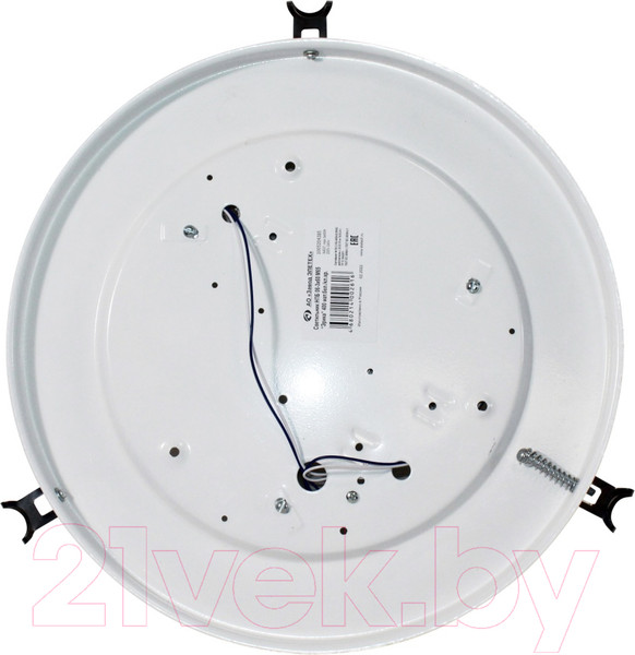 Изображение товара Потолочный светильник Элетех Этруска 400 НПБ 06-3х60 М65 / 1005206098 (матовый белый/хром)