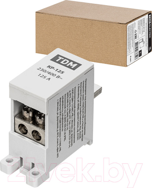 Изображение товара Клемма TDM Распределительная на DIN-рейку КР-125 / SQ0823-0114