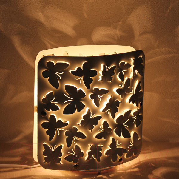 Изображение товара Прикроватная лампа Элетех Эффект ННБ 63-60-009 / 1005404470 (белый)