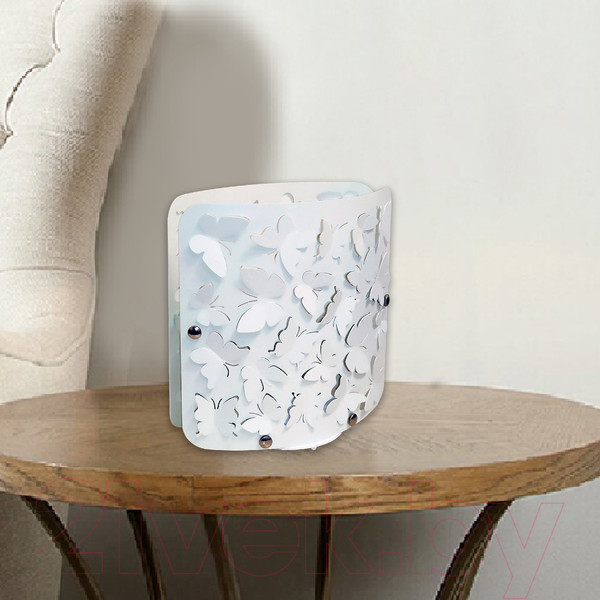 Изображение товара Прикроватная лампа Элетех Эффект ННБ 63-60-009 / 1005404470 (белый)