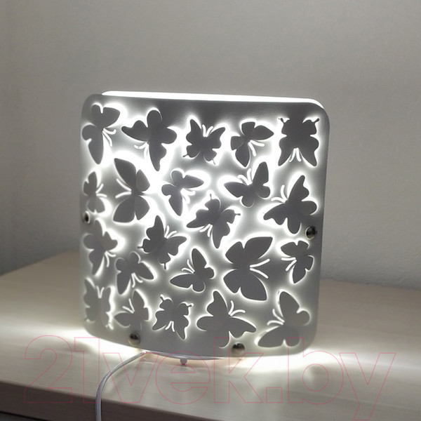 Изображение товара Прикроватная лампа Элетех Эффект ННБ 63-60-009 / 1005404470 (белый)