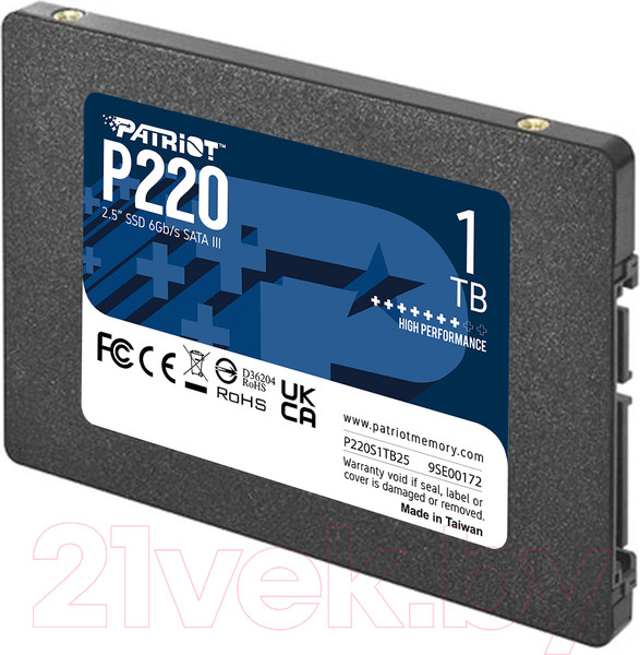 Изображение товара SSD диск Patriot P220 1TB (P220S1TB25)
