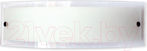 Изображение товара Бра Элетех Консул 400х120 НББ 07-2х40-002 М76 / 1005205421 (матовый белый)