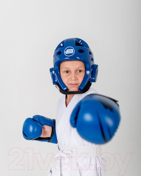 Изображение товара Шлем для таэквондо BoyBo Premium (S, синий)