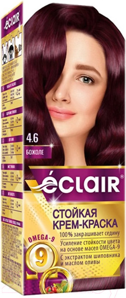 Изображение товара Крем-краска для волос Eclair 4.6 (божоле)