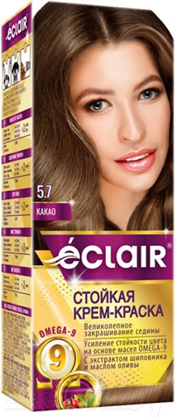 Изображение товара Крем-краска для волос Eclair 5.7 (какао)